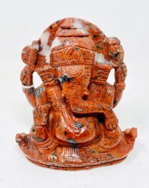 Ganesha - Red Jasper