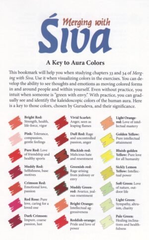 A Key to the Aura Colors