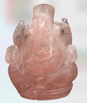 Ganesha Rose Quartz (small)