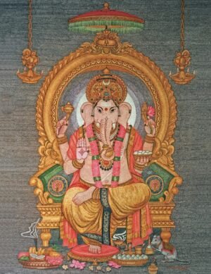 Poster - Ganesha Bija Art