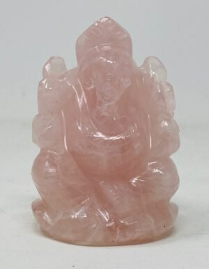 Ganesha Rose Quartz (medium)