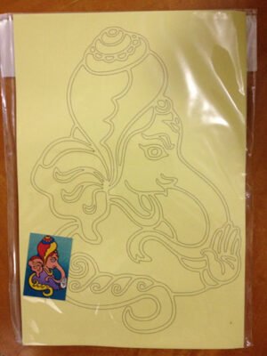 Children's Ganesha Sand Art