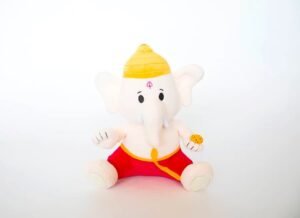 Baby Ganesh (Medium 11") Mantra Singing Plush Toy