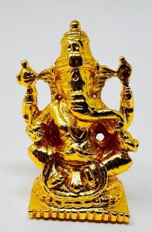 Ganesha - Gold Plated 1.5"